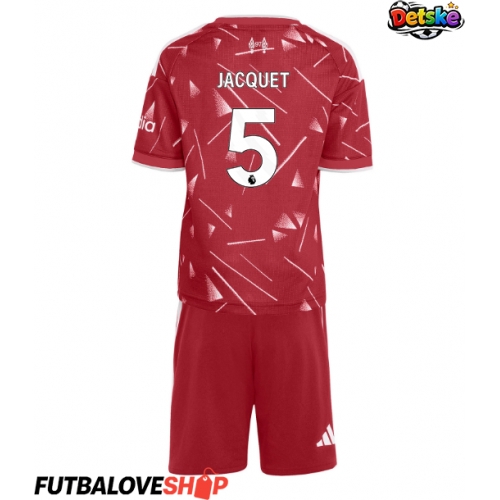 Dres Liverpool Jeremy Jacquet #5 Domáci pre deti 2026-27 Krátky Rukáv (+ trenírky)